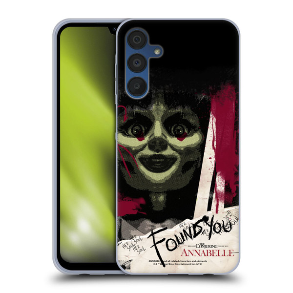 Annabelle Graphics Found You Soft Gel Case for Samsung Galaxy A15 & MagSafe