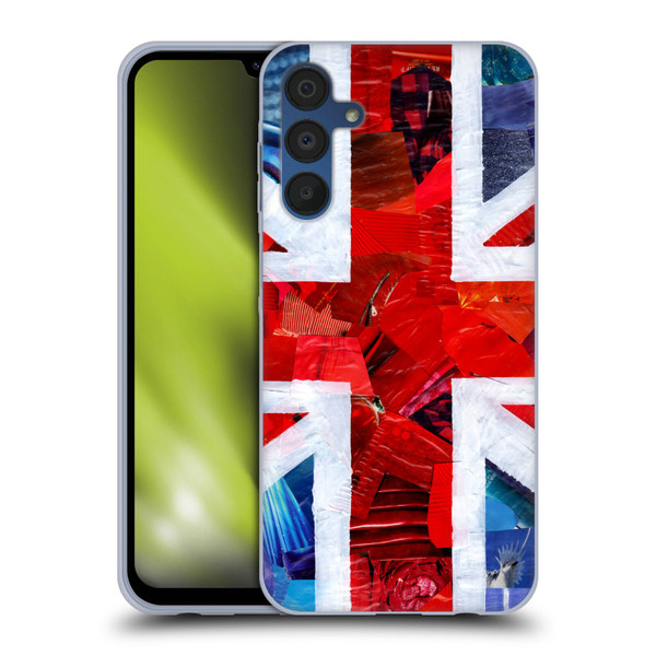 Artpoptart Flags Union Jack Soft Gel Case for Samsung Galaxy A15 & MagSafe