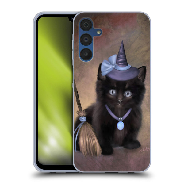 Ash Evans Graphics Broomstick Soft Gel Case for Samsung Galaxy A15 & MagSafe
