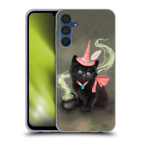 Ash Evans Graphics Familiar Spell Soft Gel Case for Samsung Galaxy A15 & MagSafe