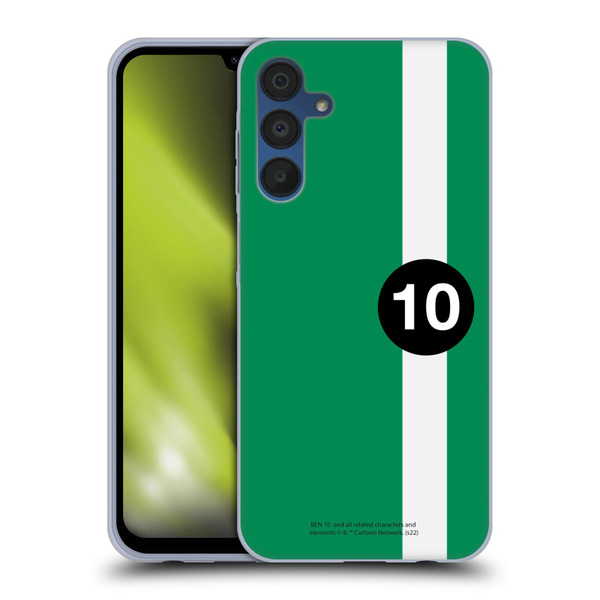 Ben 10: Alien Force Graphics Ben's Jacket Soft Gel Case for Samsung Galaxy A15 & MagSafe