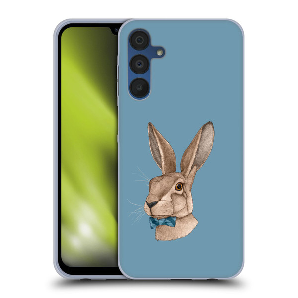 Barruf Animals Hare Soft Gel Case for Samsung Galaxy A15 & MagSafe