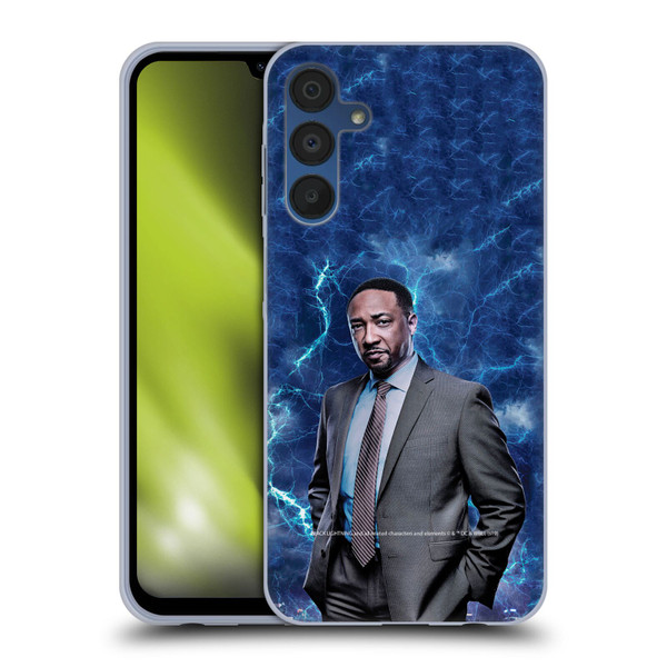 Black Lightning Characters William Henderson Soft Gel Case for Samsung Galaxy A15 & MagSafe