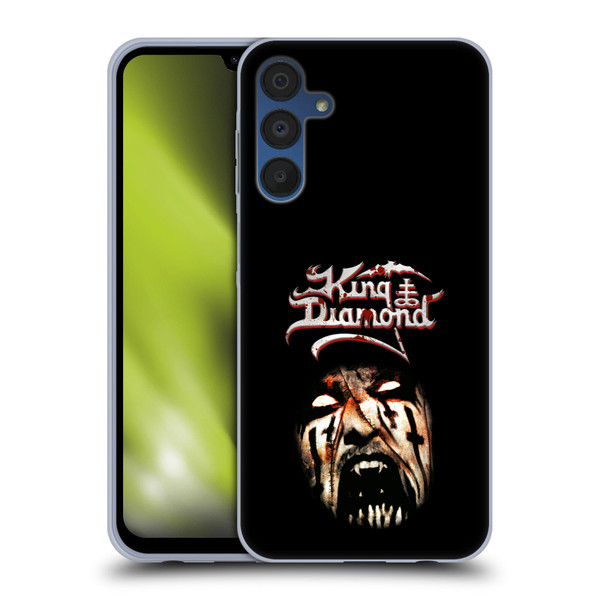 King Diamond Poster Puppet Master Face Soft Gel Case for Samsung Galaxy A15 & MagSafe