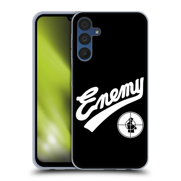 Public Enemy Graphics Logotype Soft Gel Case for Samsung Galaxy A15 & MagSafe