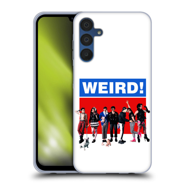 Yungblud Graphics Weird! Soft Gel Case for Samsung Galaxy A15 & MagSafe