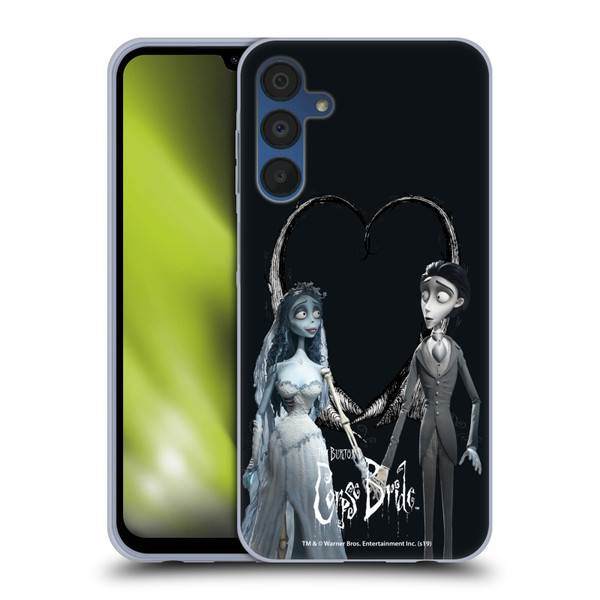 Corpse Bride Key Art Holding Hands Soft Gel Case for Samsung Galaxy A15 & MagSafe