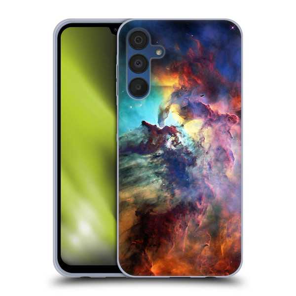 Cosmo18 Space Lagoon Nebula Soft Gel Case for Samsung Galaxy A15 & MagSafe
