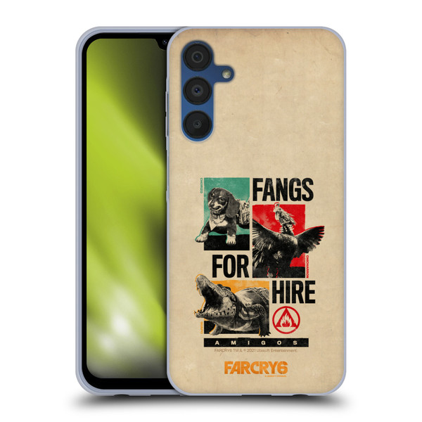 Far Cry 6 Graphics Fangs For Hire Soft Gel Case for Samsung Galaxy A15 & MagSafe