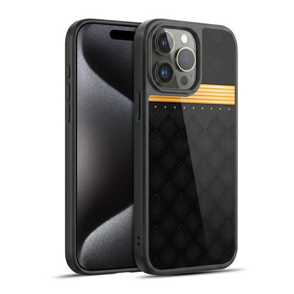 Alyn Spiller Luxury Gold Gel Armour Case For Apple iPhone 15 Pro Max