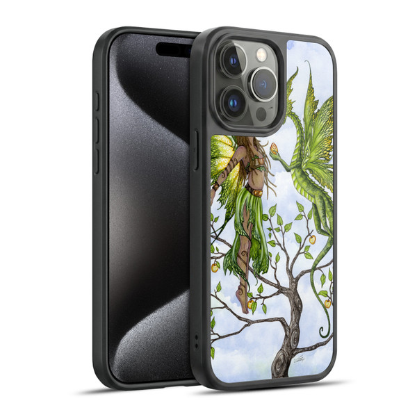 Amy Brown Elemental Series Fruitful Pixie Gel Armour Case For Apple iPhone 15 Pro Max