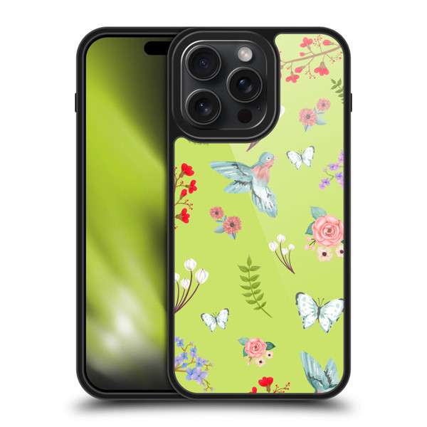 Ameritech Graphics Floral Gel Armour Case For Apple iPhone 15 Pro Max