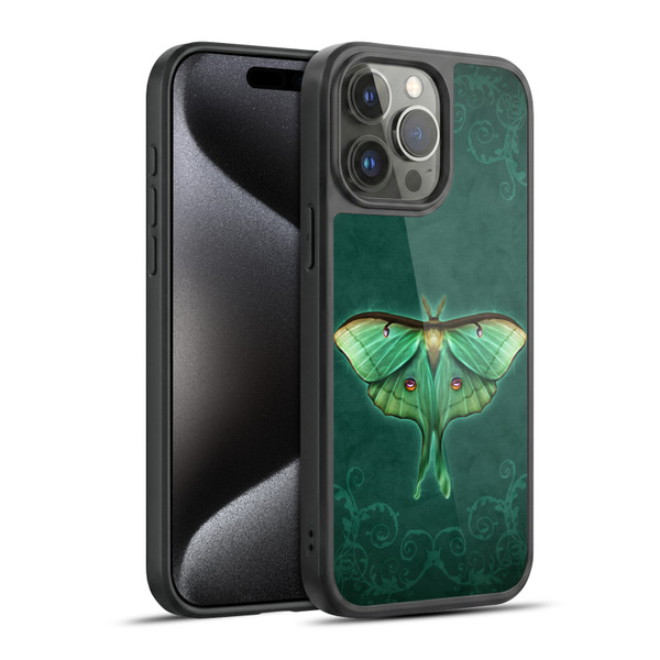 Brigid Ashwood Winged Things Luna Moth Gel Armour Case For Apple iPhone 15 Pro Max