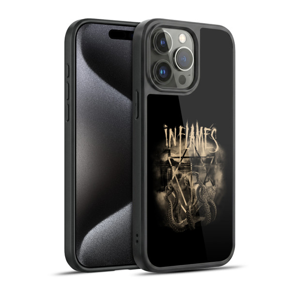 In Flames Metal Grunge Octoflames Gel Armour Case For Apple iPhone 15 Pro Max