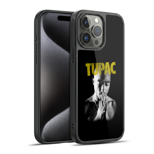 Tupac Shakur Key Art Golden Gel Armour Case For Apple iPhone 15 Pro Max