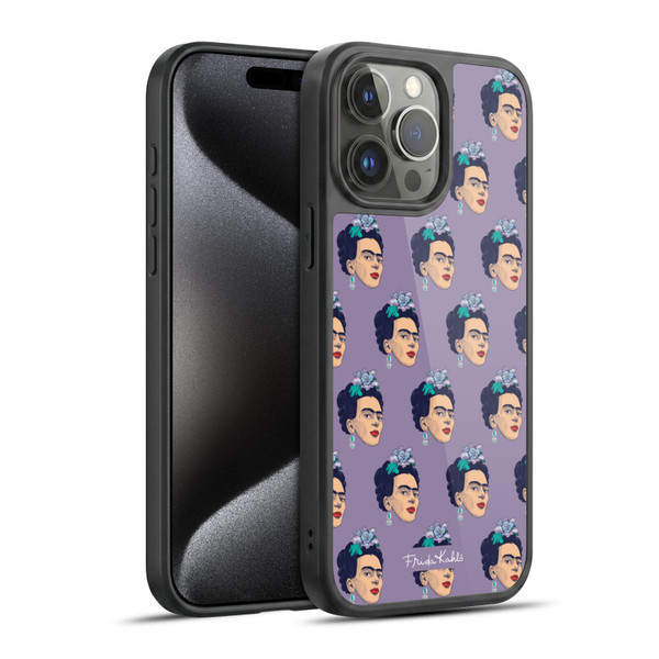 Frida Kahlo Sketch Pattern Gel Armour Case For Apple iPhone 15 Pro Max