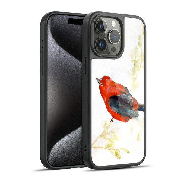 Mai Autumn Birds September Gel Armour Case For Apple iPhone 15 Pro Max