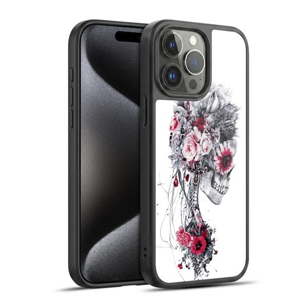 Riza Peker Skulls 6 Bride Gel Armour Case For Apple iPhone 15 Pro Max