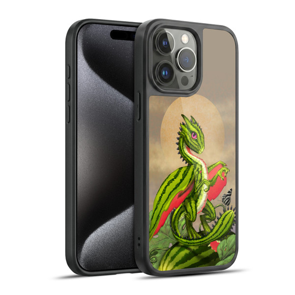 Stanley Morrison Dragons 3 Watermelon Garden Gel Armour Case For Apple iPhone 15 Pro Max