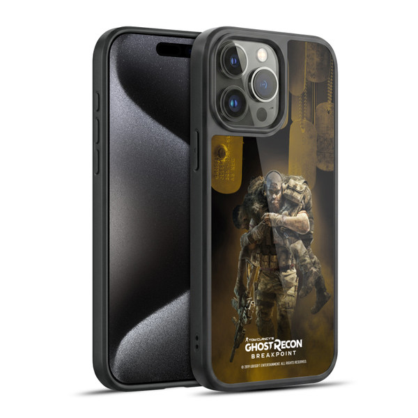 Tom Clancy's Ghost Recon Breakpoint Character Art Poster Gel Armour Case For Apple iPhone 15 Pro Max