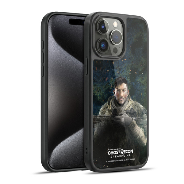 Tom Clancy's Ghost Recon Breakpoint Character Art Vasily Gel Armour Case For Apple iPhone 15 Pro Max