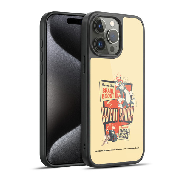 Tom and Jerry Retro Bright Spark Gel Armour Case For Apple iPhone 15 Pro Max