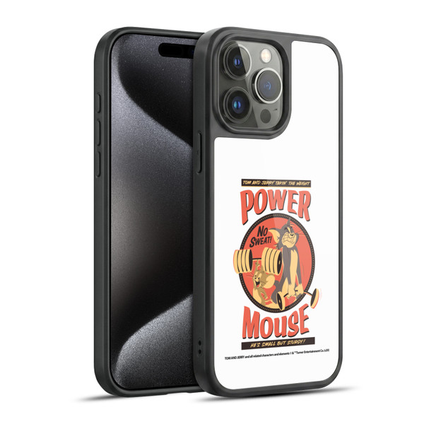 Tom and Jerry Retro Power Mouse Gel Armour Case For Apple iPhone 15 Pro Max