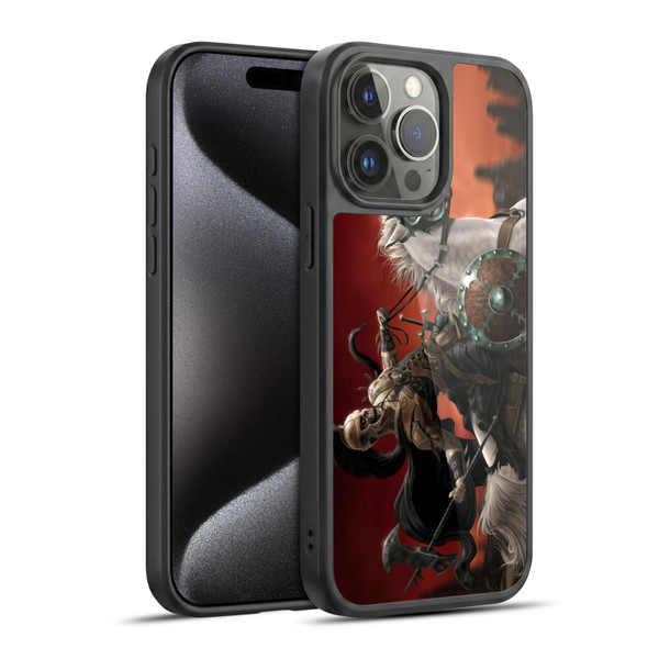 Tom Wood Fantasy Dark Rider Gel Armour Case For Apple iPhone 15 Pro Max