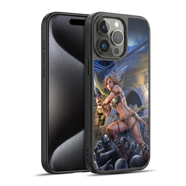 Tom Wood Fantasy Zombie Gel Armour Case For Apple iPhone 15 Pro Max