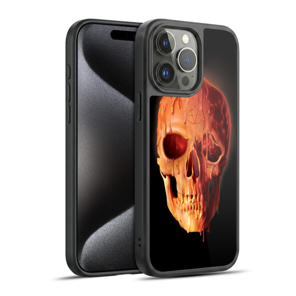 Vincent Hie Skulls Skull Gel Armour Case For Apple iPhone 15 Pro Max