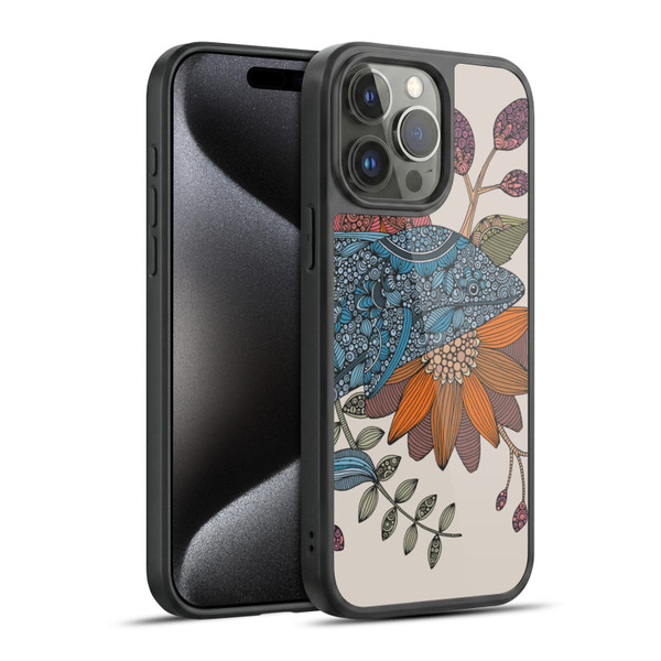 Valentina Animals And Floral Dolphin Gel Armour Case For Apple iPhone 15 Pro Max