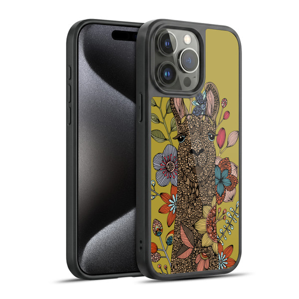 Valentina Animals And Floral Llama Gel Armour Case For Apple iPhone 15 Pro Max