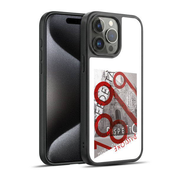 AC Milan Adults Passion Gel Armour Case For Apple iPhone 15 Pro Max