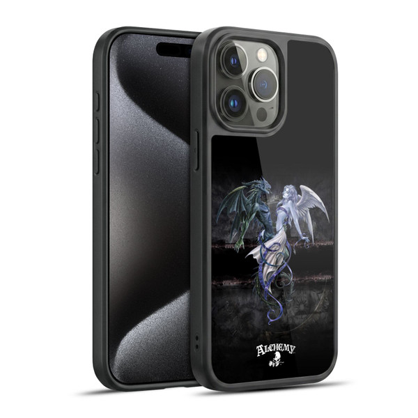 Alchemy Gothic Dragon Dark Chemical Wedding Gel Armour Case For Apple iPhone 15 Pro Max
