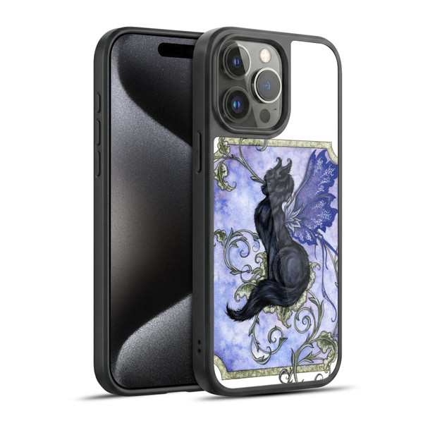 Amy Brown Folklore Fairy Cat Gel Armour Case For Apple iPhone 15 Pro Max
