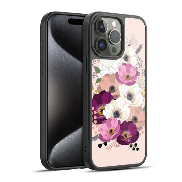 Anis Illustration Flowers Bouquet 1 Gel Armour Case For Apple iPhone 15 Pro Max