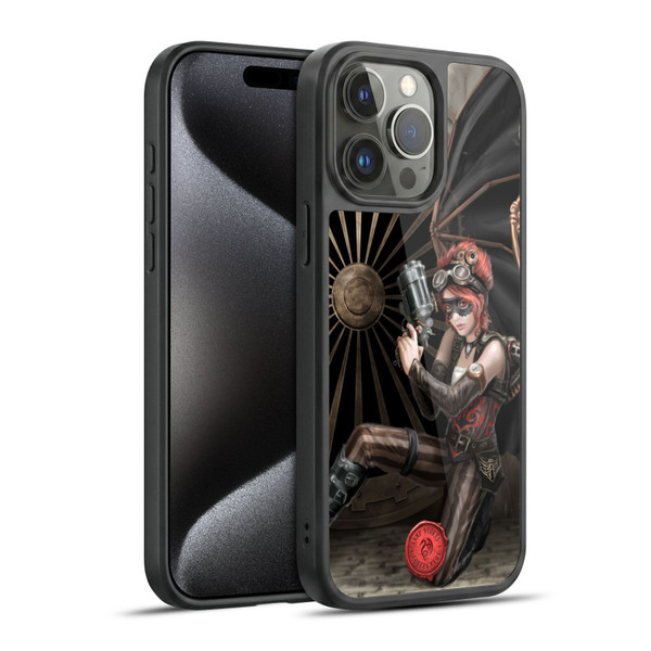 Anne Stokes Steampunk Assassin Gel Armour Case For Apple iPhone 15 Pro Max