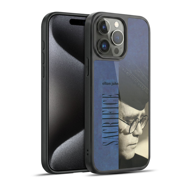Elton John Artwork Sacrifice Single Gel Armour Case For Apple iPhone 15 Pro Max