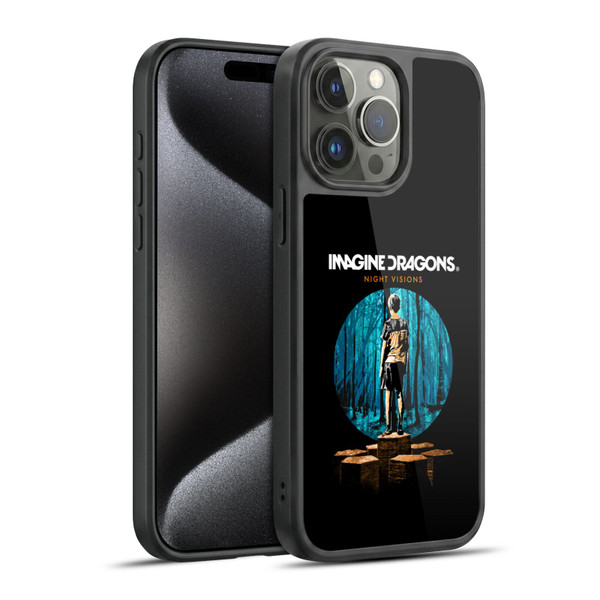 Imagine Dragons Key Art Night Visions Painted Gel Armour Case For Apple iPhone 15 Pro Max