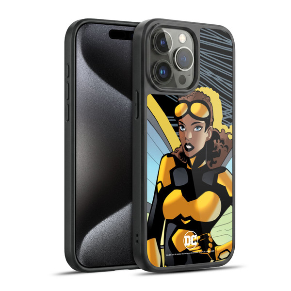 DC Women Core Compositions Bumblebee Gel Armour Case For Apple iPhone 15 Pro Max