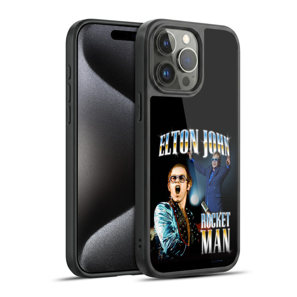 Elton John Rocketman Key Art Gel Armour Case For Apple iPhone 15 Pro Max