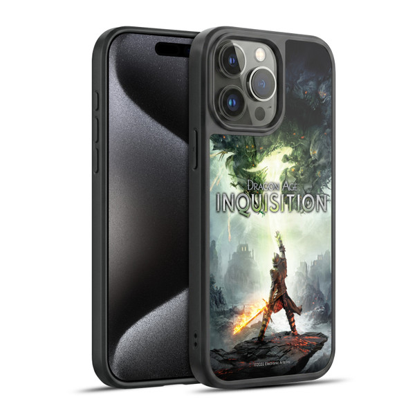 EA Bioware Dragon Age Inquisition Graphics Key Art 2014 Gel Armour Case For Apple iPhone 15 Pro Max