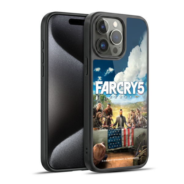 Far Cry 5 Key Art And Logo Main Gel Armour Case For Apple iPhone 15 Pro Max