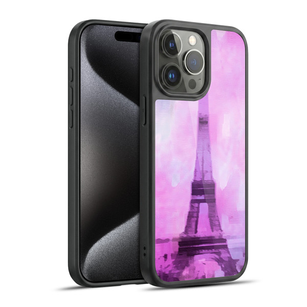 LebensArt Pastels Abstract Gel Armour Case For Apple iPhone 15 Pro Max