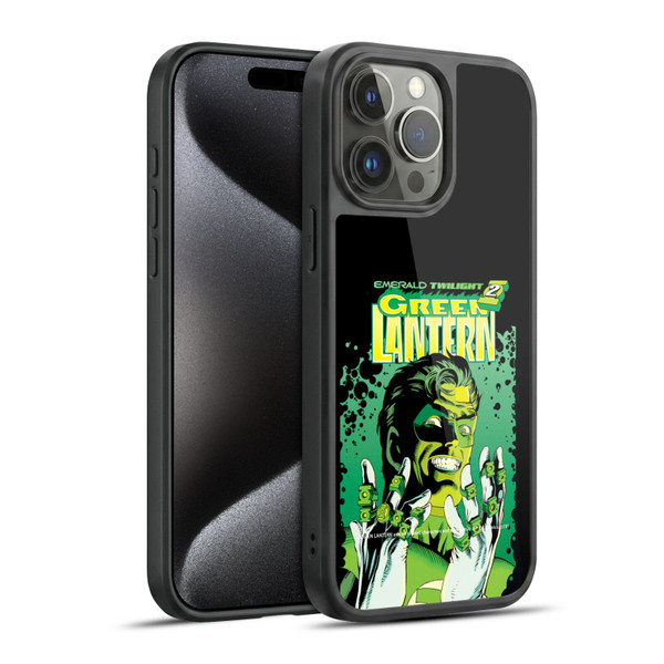 Green Lantern DC Comics Comic Book Covers Emerald Twilight Gel Armour Case For Apple iPhone 15 Pro Max