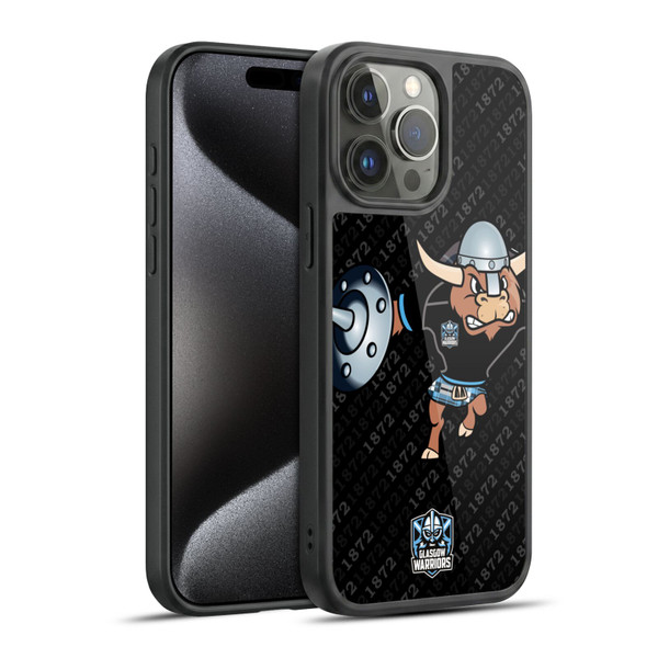 Glasgow Warriors Graphics 1872 Gel Armour Case For Apple iPhone 15 Pro Max