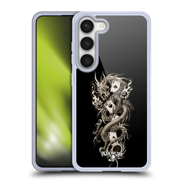 Alchemy Gothic Dragon Imperial Soft Gel Case for Samsung Galaxy S23 5G & MagSafe