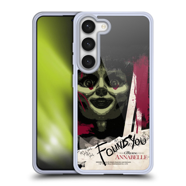 Annabelle Graphics Found You Soft Gel Case for Samsung Galaxy S23 5G & MagSafe