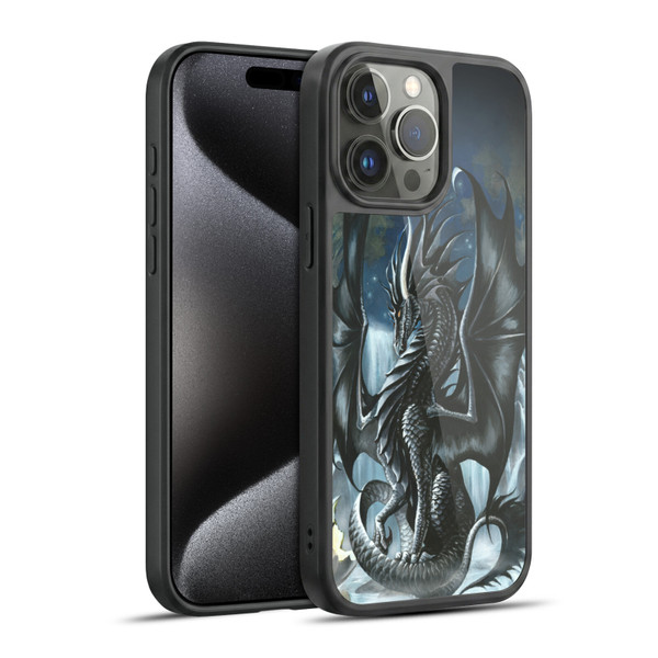 Ruth Thompson Dragons 2 Obsidian Gel Armour Case For Apple iPhone 15 Pro Max
