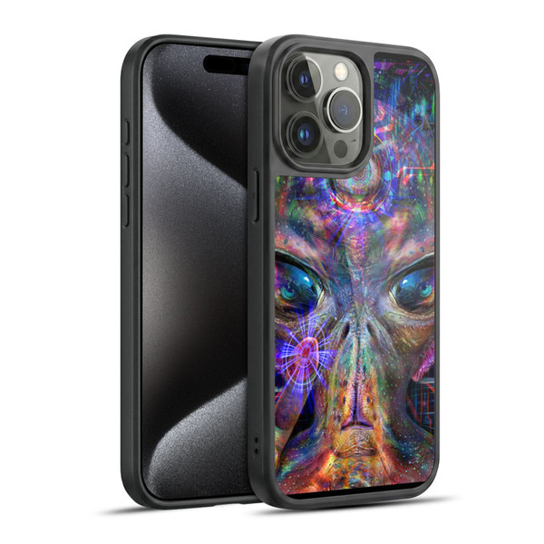 Jumbie Art Visionary Alien Gel Armour Case For Apple iPhone 15 Pro Max